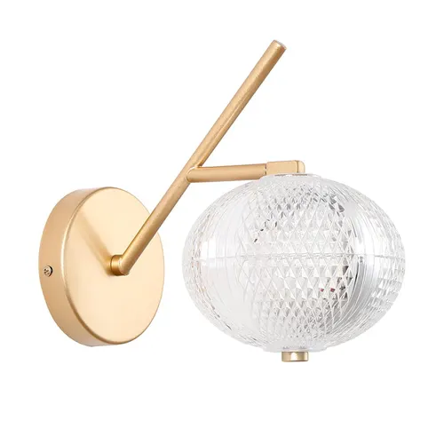 Arandela Led Luse 7W 3000K Ouro Champagne 2797 Nordecor