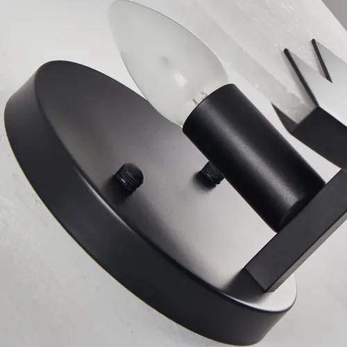 Arandela Magi E14 Preto Nordecor