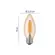Lampada Led Filamento C35 4W 2200K E27 Bivolt Nordecor