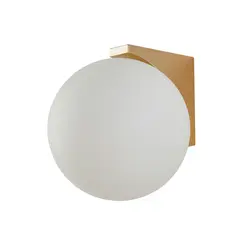 Arandela Led Saka 1XG9 Ouro Champagne Nordecor