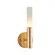 Arandela Led Zana 3W 3000K Ouro Champagne Marmore Nordecor