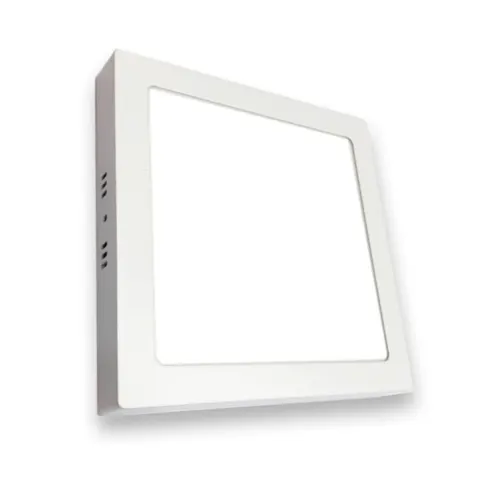 Painel Led Sobrepor 12W Quadrado 17x17 4000K Bivolt Branco Nordecor