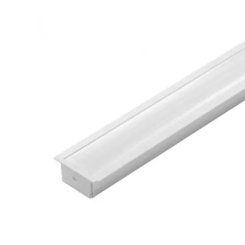 Perfil De Embutir 27.3X15Mm Com 3M Branco Nordecor