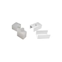 Kit Garra E Tampa Para Perfil Sobrepor Flexivel 40Un Nordecor