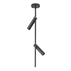 Spot Clus Sobrepor 2XMr11 Preto Nordecor