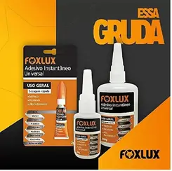 Adesivo Cola Instantanea Universal 20g Foxlux
