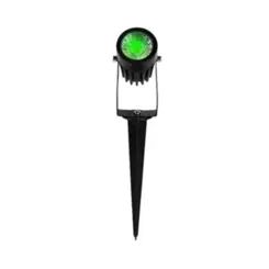 Espeto Led Jardim Oyne Verde 3W Preto Bivolt Nordecor