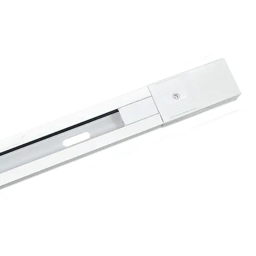 Trilho Eletrificado Sobrepor Sem Canaleta 2 Metro Branco Nordecor