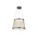 Plafon Led Beys Ø41Cm 40W 3000K Cinza/Dourado Nordecor