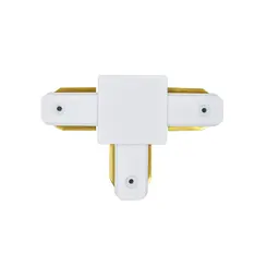 Conector Para Trilho de Sobrepor T Metal e PVC Branco Nordecor