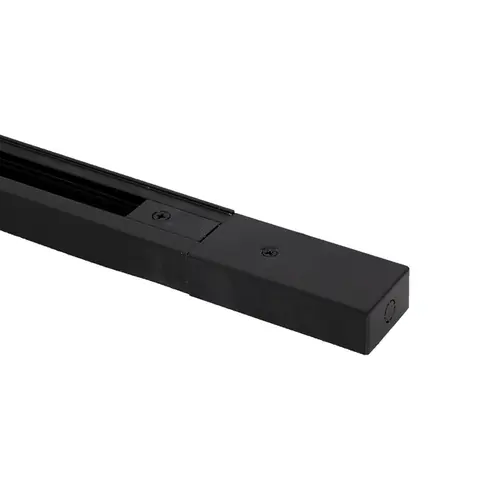 Trilho Eletrificado Sobrepor Sem Canaleta 1 Metro Preto Nordecor