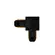 Conector Para Trilho de Sobrepor L Metal e PVC Preto Nordecor