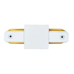 Conector Para Trilho de Sobrepor I Metal e PVC Branco Nordecor