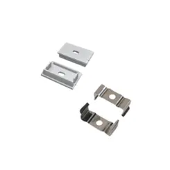 Kit Tampa E Garra Para Perfil Sobrepor 20X30Mm 10 Un (4235) Nordecor