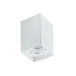 Spot Loch Sobrepor Quadrado Par20 Branco Nordecor