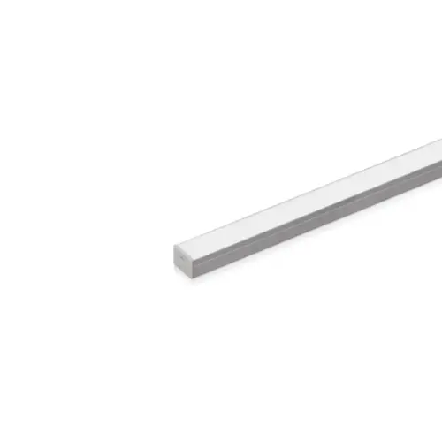 Perfil Sobrepor (18 X 10Mm) La-841 Pequeno Fundo 3Mt Imp Branco Led Art