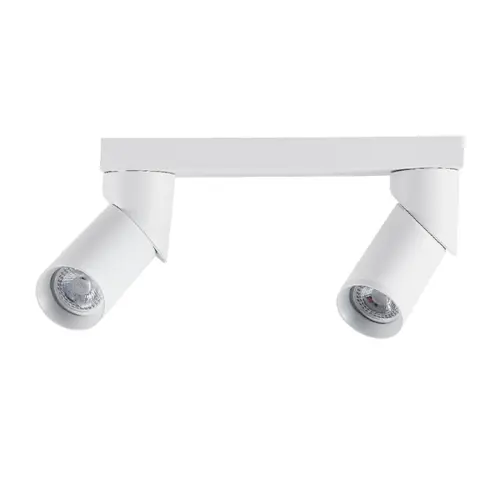 Spot Piere Sobrepor 2XDicroica Mr16 Branco Nordecor