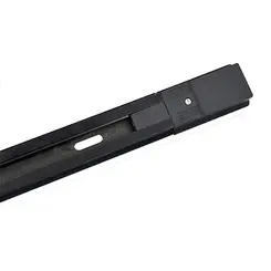 Trilho Eletrificado de Sobrepor Com Caneleta 1,5M Preto Nordecor