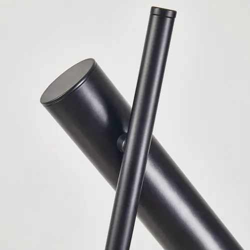 Abajur Clus Coluna MR11 Preto Nordecor