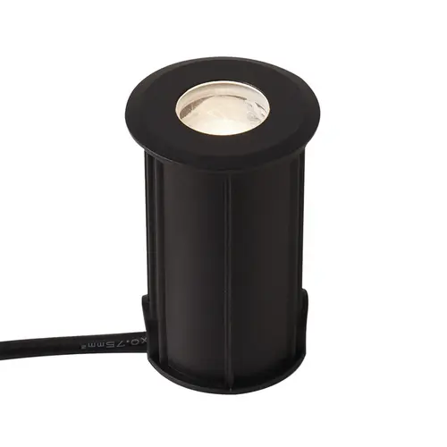 Embutido de Solo Led Mies 2W 3000K 15° IP67 Preto Nordecor