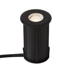 Embutido de Solo Led Mies 2W 3000K 15° IP67 Preto Nordecor