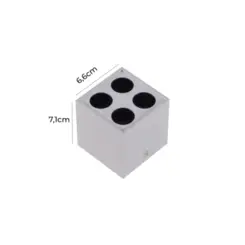 Spot Downlight Sobrepor Powerus 38º 4 Led 8W 3000K Irc>90 Branco Nordecor