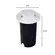 Embutido de Solo Zola 2 Fachos 1W 3000K Branco Nordecor