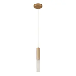 Pendente Led Zana 3W 3000K Ouro Champagne Marmore Nordecor