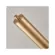 Pendente Led Zana 3W 3000K Ouro Champagne Marmore Nordecor