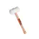 Martelo de Borracha Branco 40mm Com Cabo de Madeira Famastil