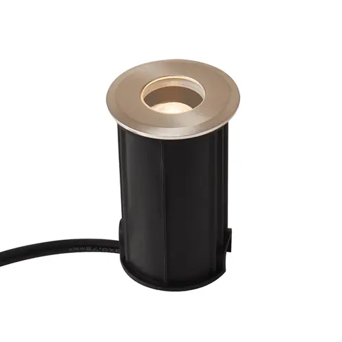 Embutido de Solo Mies 2W 3000K 280lm Ip67 15º Inox Bivolt Nordecor
