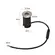 Embutido de Solo Mies 2W 3000K 280lm Ip67 15º Inox Bivolt Nordecor