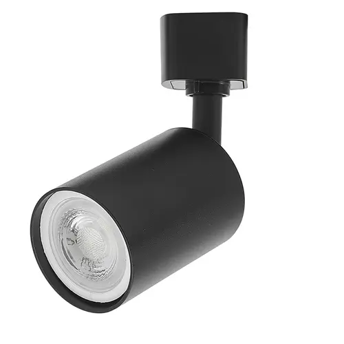 Spot Holzi Para Trilho Mr16 Aluminio Preto Nordecor