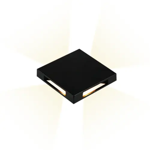 Embutido de Solo Led Eran 4X0,5W 3000K IP67 Preto Nordecor