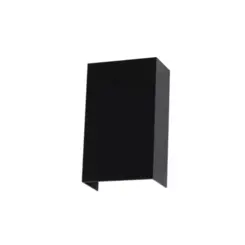 Arandela Led Siki 10W 3000K IP65 Preto Nordecor