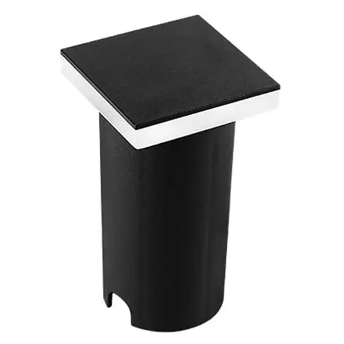 Embutido de Solo Led Siva Quadrado 1W 3000K IP67 Preto Nordecor