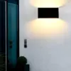 Arandela Led Voky 8W 3000K 120° IP65 Preto Nordecor