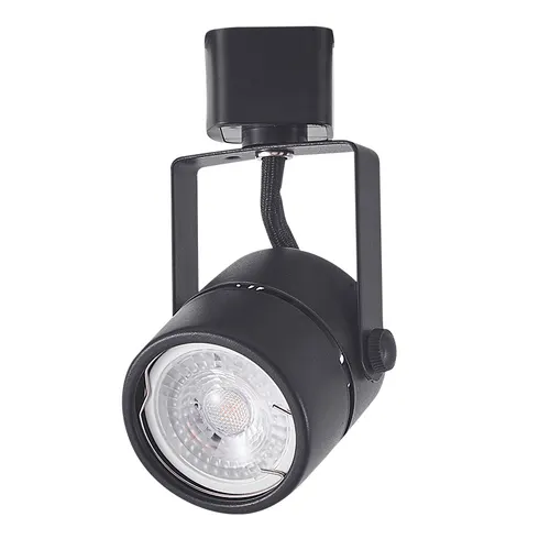 Spot de Trilho Classic Dicroica PAR16 Ø6x8cm Metal Preto Nordecor