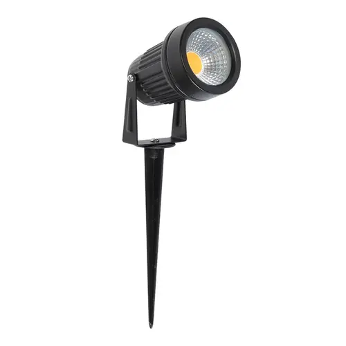 Espeto Led Jardim Hager 7W 3.000K IRC 80 595LM 36º Preto IP65 Bivolt Nordecor
