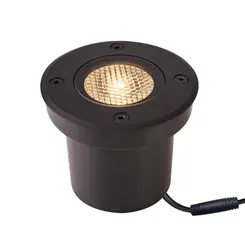 Embutido de Solo Led Venna 10W 2700K 24V 24° IP67 Preto Nordecor