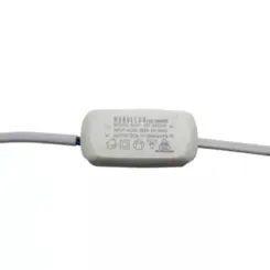 Arandela Arbo Haste 56x9x15cm Alumínio e Vidro Metaldomado