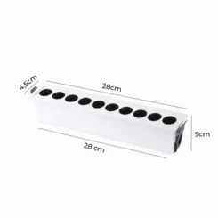 Spot Downlight Embutir Powerus 38° 10 Led 20W 3000K Irc>90 Branco Nordecor