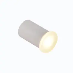 Mini Balizador Led Kinne Redondo 1W 3000K IP65 Branco Nordecor