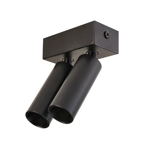Spot Led Kona Sobrepor 24° Irc97 2X3W 2700K Preto Nordecor