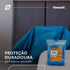 Lona De Polietileno Azul 3X3 Famastil