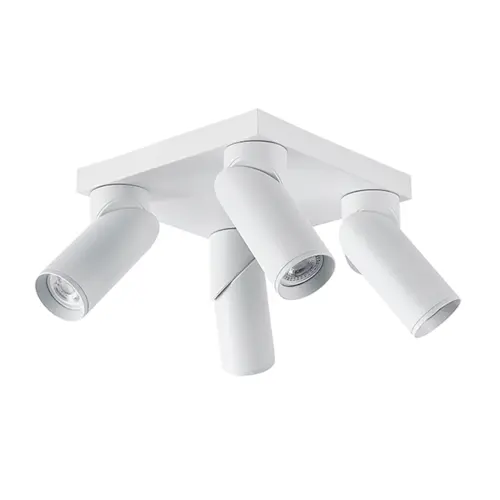Spot Piere Sobrepor 4XDicroica Mr16 Branco Nordecor