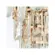 Arandela Cristal Koine 2E14 Ouro Brilho Nordecor