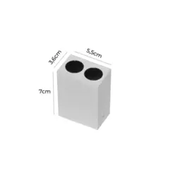 Spot Downlight Sobrepor Powerus 38° 2 Led 4W 3000K Irc>90 Branco Nordecor