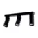 Spot Piere Sobrepor 3XDicroica Mr16 Preto Nordecor