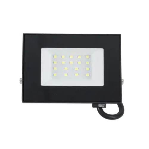 Refletor Led 20W 6000K 25000H Preto Bivolt Gaya